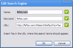 Edit search engine